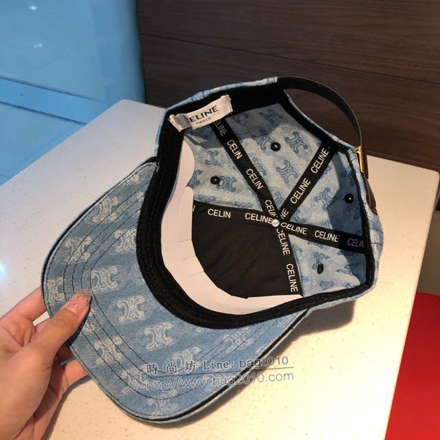 Chanel男女同款帽子 香奈兒做舊牛仔棒球帽鴨舌帽  mm1467